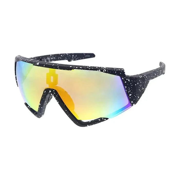 Men's Large Plastic Sport Sunglasses - LECCE