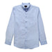 Mens Solid Long Sleeve Button Down - LECCE