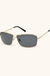 Polarized Metal Wrap Sunglasses - view 2