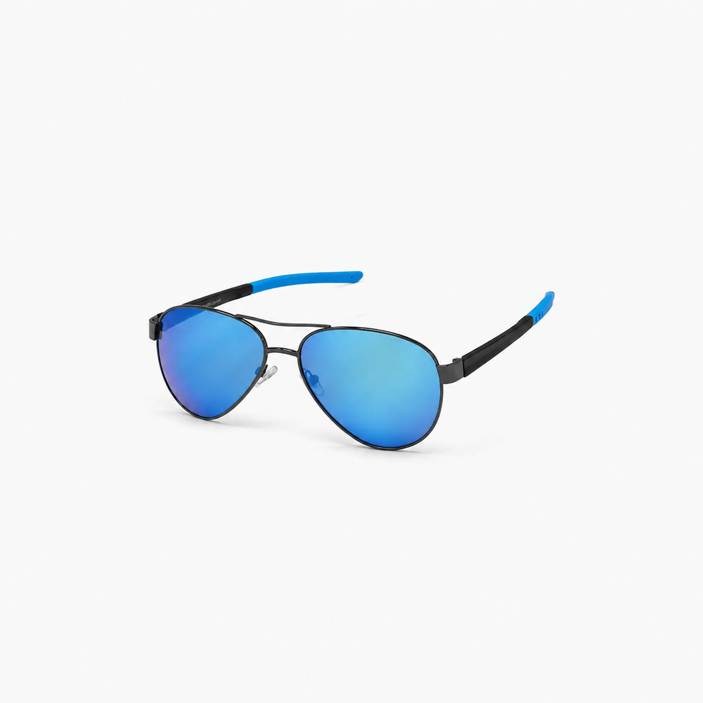 Sunglasses on soft white background