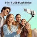 MFi Certified USB 3.0 Flash Drive 128GB - LECCE