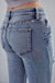 Mid rise button Fly Mom Jeans - LECCE
