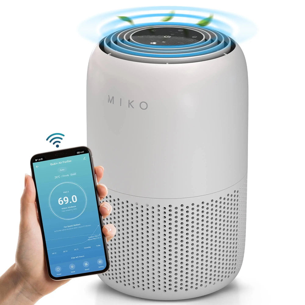 Miko App Controlled Air Purifier // The Ibuki + - LECCE