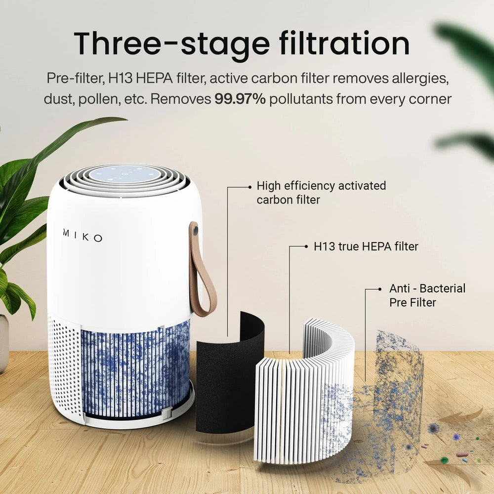 Miko App Controlled Air Purifier // The Ibuki + - LECCE