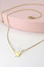 Mini Butterfly Pendant Necklace - LECCE