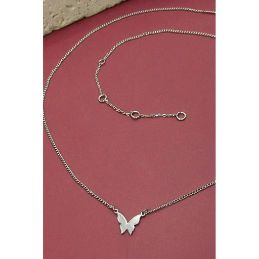 Mini Butterfly Pendant Necklace - LECCE