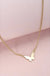 Mini Butterfly Pendant Necklace - LECCE