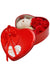 Mini Teddy Bear Doll Soap Rose Heart Tin Can - LECCE