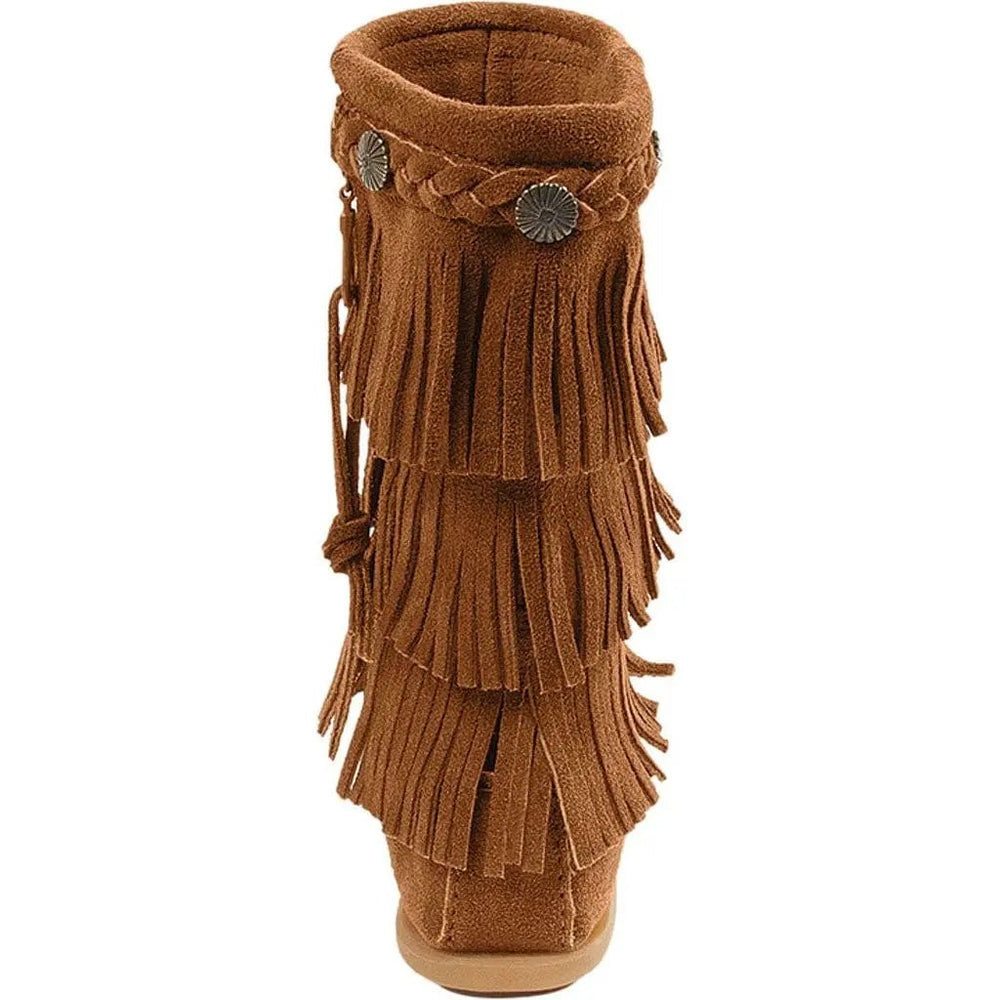 Minnetonka 3 Child's 3 layer Fring Boot 2652 - LECCE