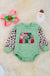 Mint Baby Onesie Wsnaps. - LECCE