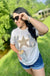 Mom Leopard Star T-shirt - LECCE