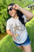 Mom Leopard Star T-shirt - LECCE