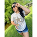 Mom Leopard Star T-shirt - LECCE