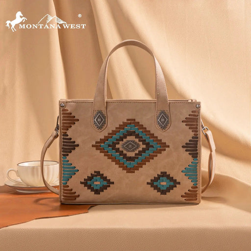 Montana West Aztec Tote - LECCE