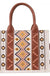 Montana West Wrangler Aztec Tote - LECCE