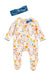 Mud Pie Pumpkin Floral Sleeper & Headband Set - LECCE