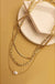 Multi Layer Natural Peral Charm Necklace - LECCE