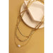 Multi Layer Natural Peral Charm Necklace - LECCE