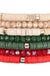 Multi Line Ring Beaded Bracelet - LECCE