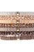 Multi Line Ring Beaded Bracelet - LECCE