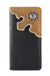 MW - 606 Antique Silver Berry Concho Men's Bifold Long PU Leather Wallet - LECCE