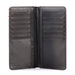 MW - 607 Embossed Vintage Floral Men's Bifold Long PU Leather Wallet - LECCE