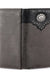 MW - 609 Color Block Navajo Concho Men's Bifold Long PU Leather Wallet - LECCE