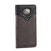 MW - 609 Color Block Navajo Concho Men's Bifold Long PU Leather Wallet - LECCE