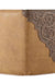 MW - 611 Embossed Floral Men's Bifold Long PU Leather Wallet - LECCE
