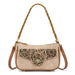 Montana West Tooled Floral Crossbody - Tan