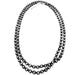 Navajo Large Beads Versatile Long 60 inch Necklace - LECCE