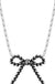 Navajo Pearl Ribbon Clip Chain Necklace - LECCE