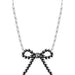 Navajo Pearl Ribbon Clip Chain Necklace - LECCE