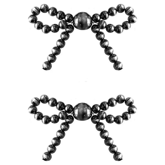 Navajo Pearl Ribbon Stud Earring - LECCE