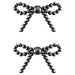 Navajo Pearl Ribbon Stud Earring - LECCE