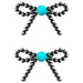 Navajo Pearl Ribbon Stud Earring - LECCE