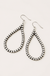 Navajo Teardrop Earrings on soft-white background