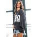 Oklahoma Comfy Oversize Graphic Sweatshirt - LECCE