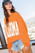 Oklahoma Comfy Oversize Graphic Sweatshirt - LECCE