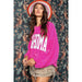Oklahoma Comfy Oversize Graphic Sweatshirt - LECCE
