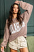 Oklahoma Comfy Oversize Graphic Sweatshirt - LECCE