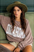 Oklahoma Comfy Oversize Graphic Sweatshirt - LECCE