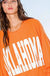Oklahoma Comfy Oversize Graphic Sweatshirt - LECCE