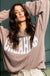Oklahoma Comfy Oversize Graphic Sweatshirt - LECCE