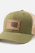 Oklahoma Silhouette Hat | Leather Patch Trucker Hat - LECCE
