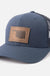 Oklahoma Silhouette Hat | Leather Patch Trucker Hat - LECCE