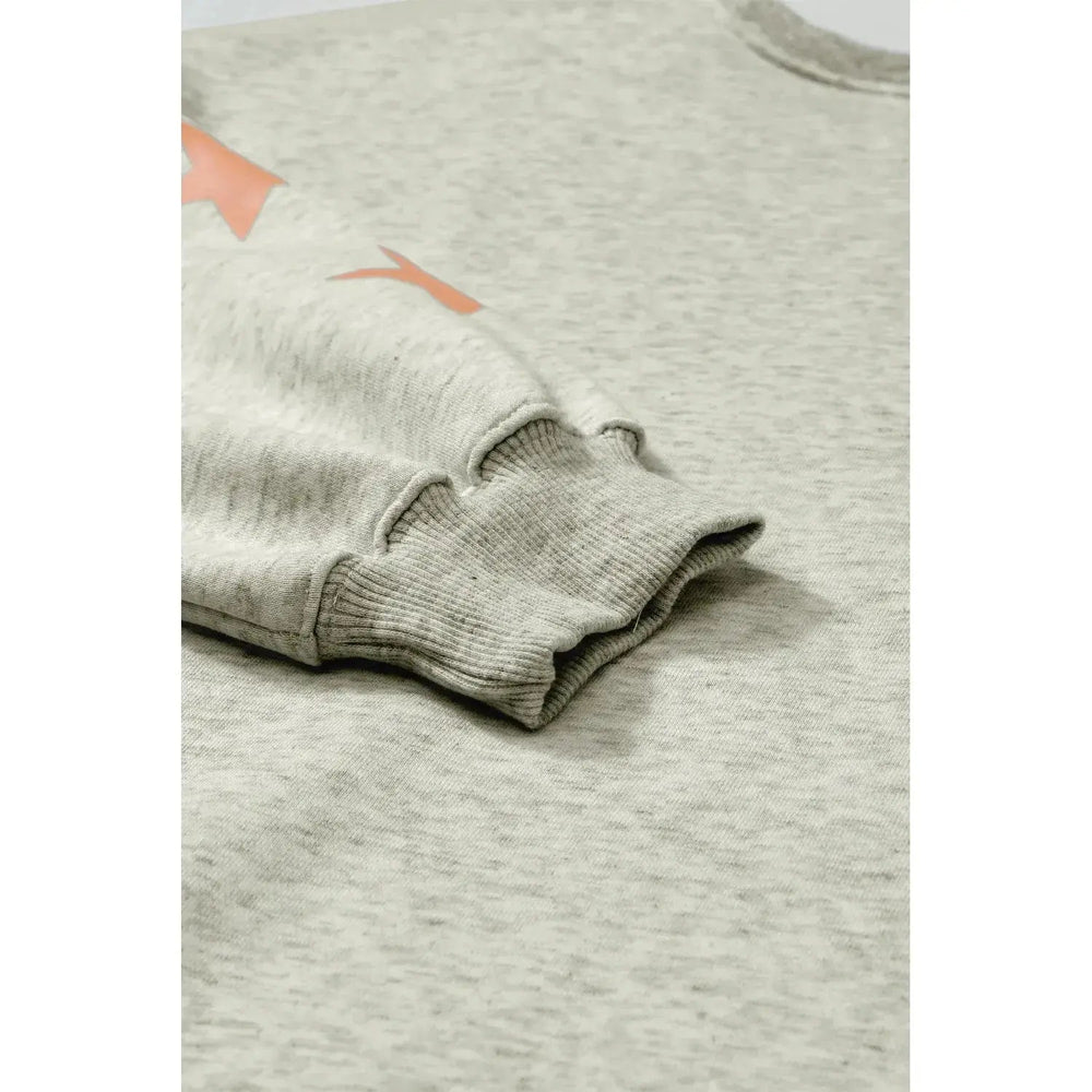Orange Game Day Graphic Sweatshirt - LECCE