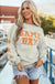 Orange Game Day Graphic Sweatshirt - LECCE