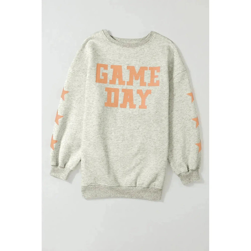 Orange Game Day Graphic Sweatshirt - LECCE