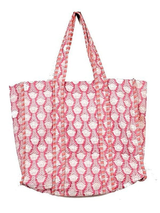 Organic Reversible Quilted Tote Bag - LECCE